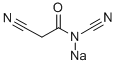 N,2-DICYANOACETAMIDE SODIUM SALT 结构式