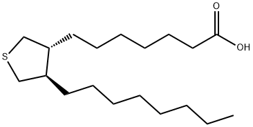 10-Thiaprostanoic acid 结构式