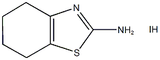 4,5,6,7-tetrahydrobenzo[d]thiazol-2-amine hydrochloride 结构式