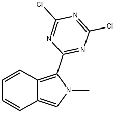 1-(4,6-dichloro-1,3,5-triazinyl)-2-methylisoindole 结构式