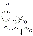N-TERT-BOC-2-(4-FORMYL-2-METHOXYPHENOXY)ETHYLAMINE-D3 结构式