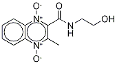 喹乙醇-D4 结构式