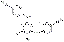 Etravirine-13C3 结构式