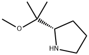 (2S)-(2-甲氧基丙基-2-基) 吡咯烷 结构式