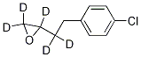 4-Chlorophenyl-1,2-epoxybutane-D5 结构式