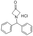 1-(DIPHENYLMETHYL)-3-AZETIDINONE HYDROCHLORIDE 结构式