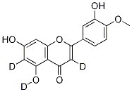 香叶木素 -D3 结构式