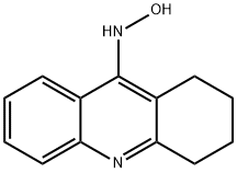 9-hydroxylamine-1,2,3,4-tetrahydroacridine 结构式