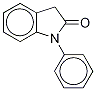 1,3-DIHYDRO-1-D5-PHENYL-2H-INDOL-2-ONE 结构式