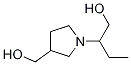 b-ethyl-3-(hydroxyMethyl)-1-Pyrrolidineethanol 结构式