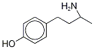 rac 4-(3-Aminobutyl)phenol-d6 结构式