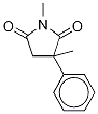 Methsuximide 结构式