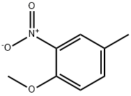 4-甲基-2-硝基苯甲醚 结构式