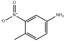 4-甲基-3-硝基苯胺 结构式