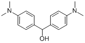4,4'-二(N,N-二甲氨基)二苯基甲醇 结构式