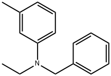 N-乙基-N-苄基间甲苯胺 结构式