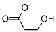 3-Hydroxypropanoic acid ion 结构式