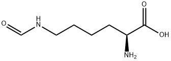 NΕ-甲酰基-L-赖氨酸 结构式