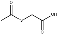 S-乙酰硫基乙酸 结构式