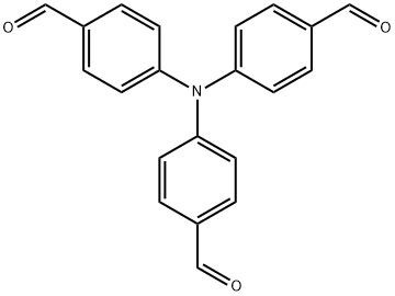 三(4-甲酰苯基)胺 结构式