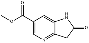 2-氧代-1H,2H,3H-吡咯并[3,2-B]吡啶-6-羧酸甲酯 结构式