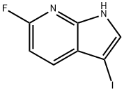 6-氟-3-碘-7-氮杂-吲哚 结构式
