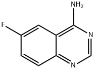 4-氨基-6-氟喹唑啉 结构式