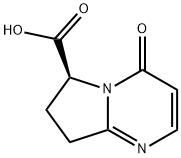 (6S)4,6,7,8-四氢-4-氧代吡咯并[1,2-A]嘧啶-6-羧酸 结构式