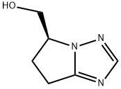 (5S)-6,7-dihydro-5H-Pyrrolo[1,2-b][1,2,4]triazole-5-Methanol 结构式