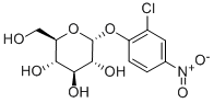 2-氯-4-硝基苯基-Α-D-吡喃葡萄糖苷 结构式