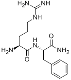 H-ARG-PHE-NH2 结构式