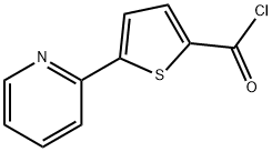 5-(2-吡啶基)-2-噻吩羰酰氯 结构式