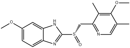 艾司奥美拉唑钠 结构式