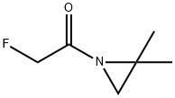 Aziridine, 1-(fluoroacetyl)-2,2-dimethyl- (9CI) 结构式