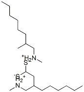 bis(beta-dimethyl octylammonium ethyl)disulfide 结构式