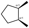 cis-1,2-Dimethylcyclopentane 结构式
