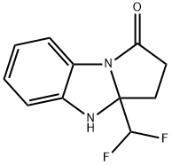 3a-(DifluoroMethyl)-2,3,3a,4-tetrahydro-1H-benzo[d]pyrrolo[1,2-a]iMidazol-1-one 结构式