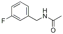 N-(3-氟苄基)乙酰胺 结构式