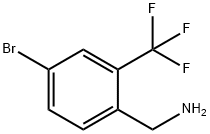4-BroMo-2-trifluoroMethyl-benzylaMine 结构式