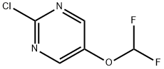 2-氯-5-(二氟甲氧基)嘧啶 结构式