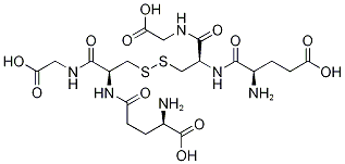 L-α-Glutamyl-L-cysteinylglycine Glutathione 结构式