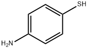 4-氨基苯硫酚 结构式