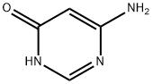 4-氨基-6-羟基嘧啶 结构式