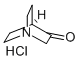 3-奎宁环酮盐酸盐 结构式