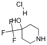 4-(三氟甲基)哌啶-4-醇盐酸盐 结构式