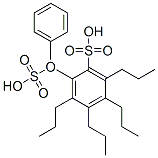 Benzene, 1,1-oxybis-, tetrapropylene derivs., sulfonated 结构式