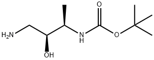 Carbamic acid, (3-amino-2-hydroxy-1-methylpropyl)-, 1,1-dimethylethyl ester, 结构式