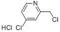 4-氯-2-(氯甲基)吡啶盐酸盐 结构式