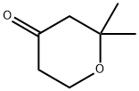四氢-2 2-二甲基-4H-吡喃-4-酮 结构式