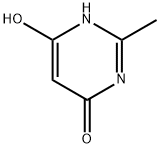 2-甲基-4,6-二羟基嘧啶 结构式
